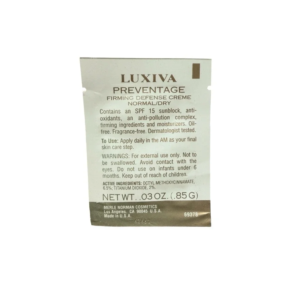 Merle Norman luxiva preventage